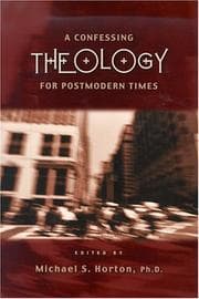Tapa de A confessing theology for postmodern times