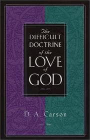 Tapa de The Difficult Doctrine of the Love of God