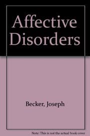 Tapa de Affective disorders