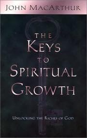 Tapa de Keys to spiritual growth