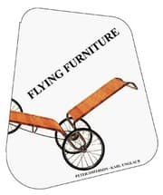 Tapa de Flying furniture : "Unsere Architektur rollt, schwimmt, fliegt" "Our architecture rolls, swims, flies." / Peter Smithson, Karl Unglaub ; Übersetzungen