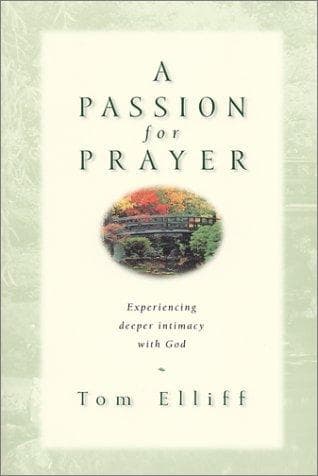Tapa de A passion for prayer