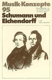 Tapa de Schumann und Eichendorff