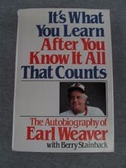 Tapa de It's what you learn after you know it all that counts