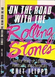 Tapa de On the road with the Rolling Stones