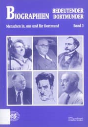 Tapa de Biographien bedeutender Dortmunder: Menschen in, aus und für Dortmund (German Edition)