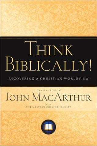 Tapa de Think biblically!