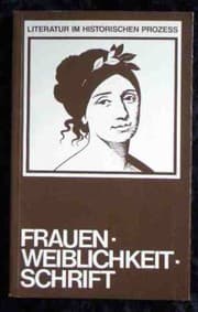 Tapa de Frauen, Weiblichkeit, Schrift