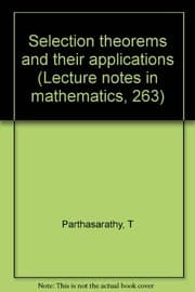 Tapa de Selection theorems and their applications