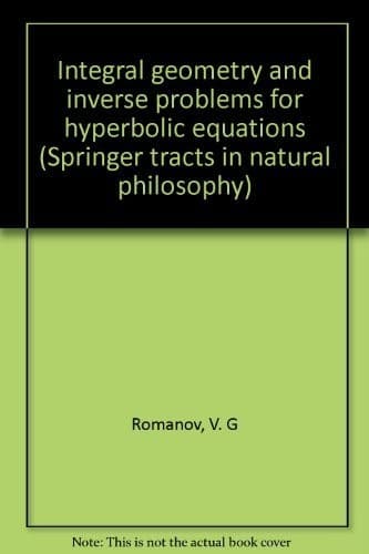 Tapa de Integral geometry and inverse problems for hyperbolic equations