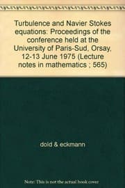 Tapa de Turbulence and Navier Stokes equations