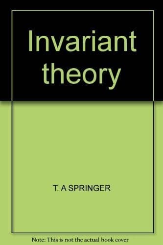Tapa de Invariant theory