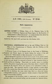 Tapa de Specification of William Clark