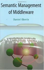 Tapa de Semantic Management of Middleware (Semantic Web and Beyond Book 1)