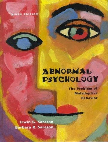 Tapa de Abnormal psychology