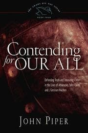 Tapa de Contending for our all