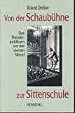 Tapa de Von der Schaubühne zur Sittenschule