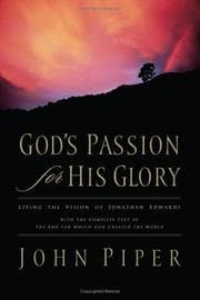 Tapa de God's Passion for His Glory