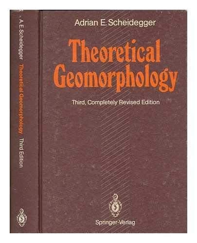 Tapa de Theoretical geomorphology