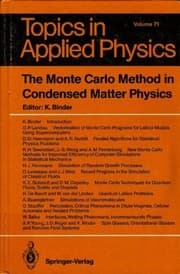 Tapa de The Monte Carlo method in condensed matter physics