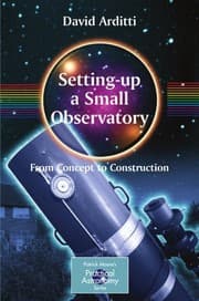 Tapa de Setting-Up a Small Observatory: From Concept to Construction (The Patrick Moore Practical Astronomy Series)