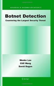 Tapa de Botnet Detection: Countering the Largest Security Threat (Advances in Information Security Book 36)