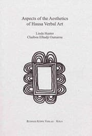Tapa de Aspects of the aesthetics of hausa verbal art