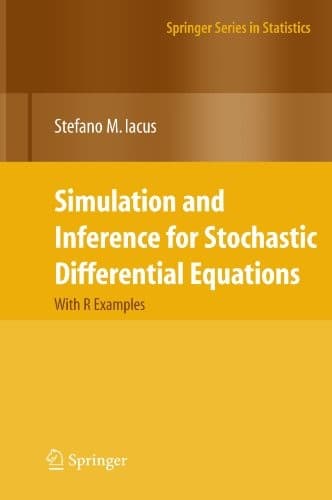 Tapa de Simulation and Inference for Stochastic Differential Equations: With R Examples (Springer Series in Statistics)