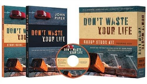 Tapa de Don't Waste Your Life Group Study Kit