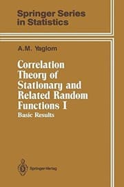 Tapa de Correlation theory of stationary and related random functions