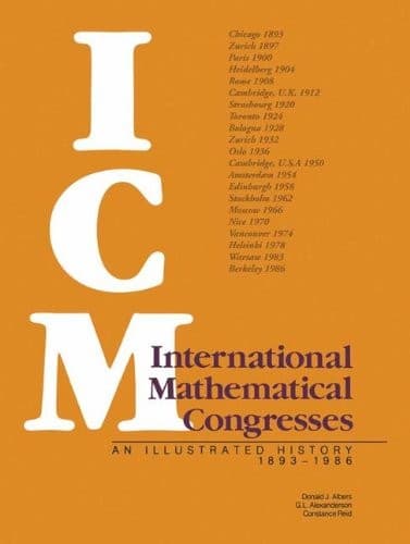Tapa de International mathematical congresses