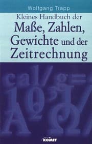 Tapa de Kleines Handbuch der Maße, Zahlen, Gewichte und der Zeitrechnung