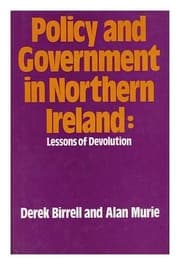 Tapa de Policy and government in Northern Ireland