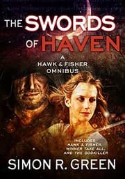 Tapa de The Swords of Haven (A Hawk & Fisher Omnibus Book 1)