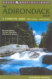 Tapa de Adirondack Book