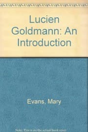 Tapa de Lucien Goldmann: An Introduction