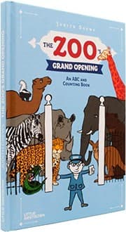 Tapa de The Zoo's Grand Opening: An ABC and Counting Book