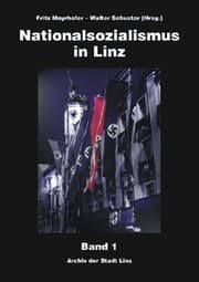 Tapa de Nationalsozialismus in Linz