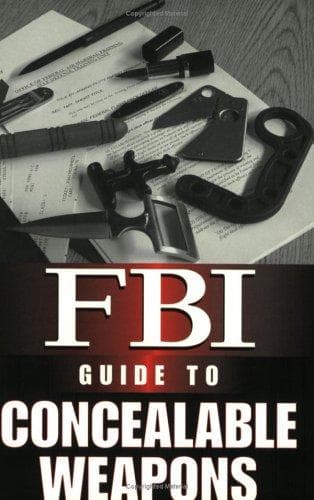 Tapa de FBI Guide to Concealable Weapons