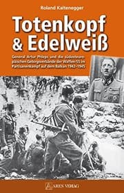 Tapa de Totenkopf und Edelweiß