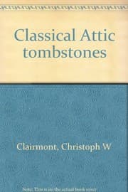 Tapa de Classical attic tombstones