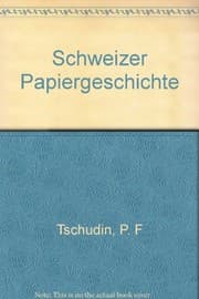 Tapa de Schweizer Papiergeschichte