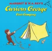 Tapa de Curious George Goes Camping