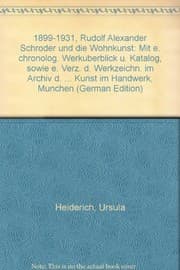 Tapa de 1899-1931, Rudolf Alexander Schröder und die Wohnkunst