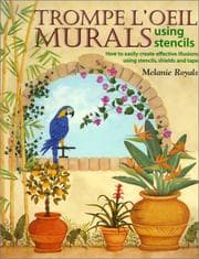 Tapa de Trompe l'oeil murals using stencils