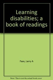 Tapa de Learning disabilities; a book of readings