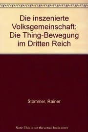 Tapa de Die inszenierte Volksgemeinschaft
