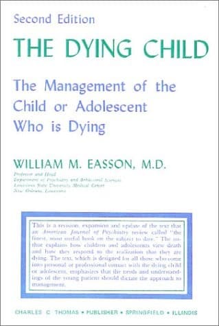 Tapa de The dying child