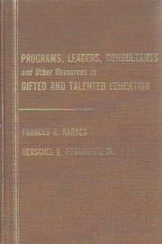 Tapa de Programs, leaders, consultants, and other resources in gifted and talented education