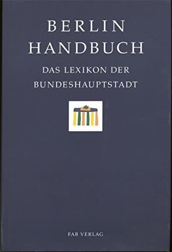 Tapa de Berlin Handbuch